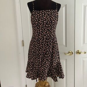 The East Order Tessa Lip Print Mini Dress